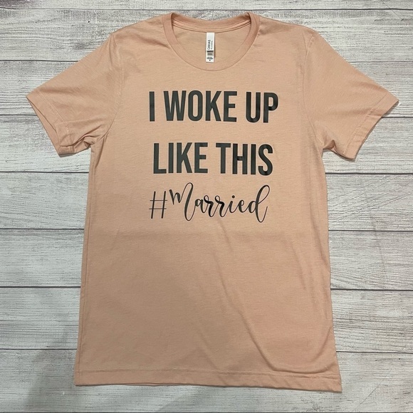 I Woke Up Like This Tee - Picture 1 of 3
